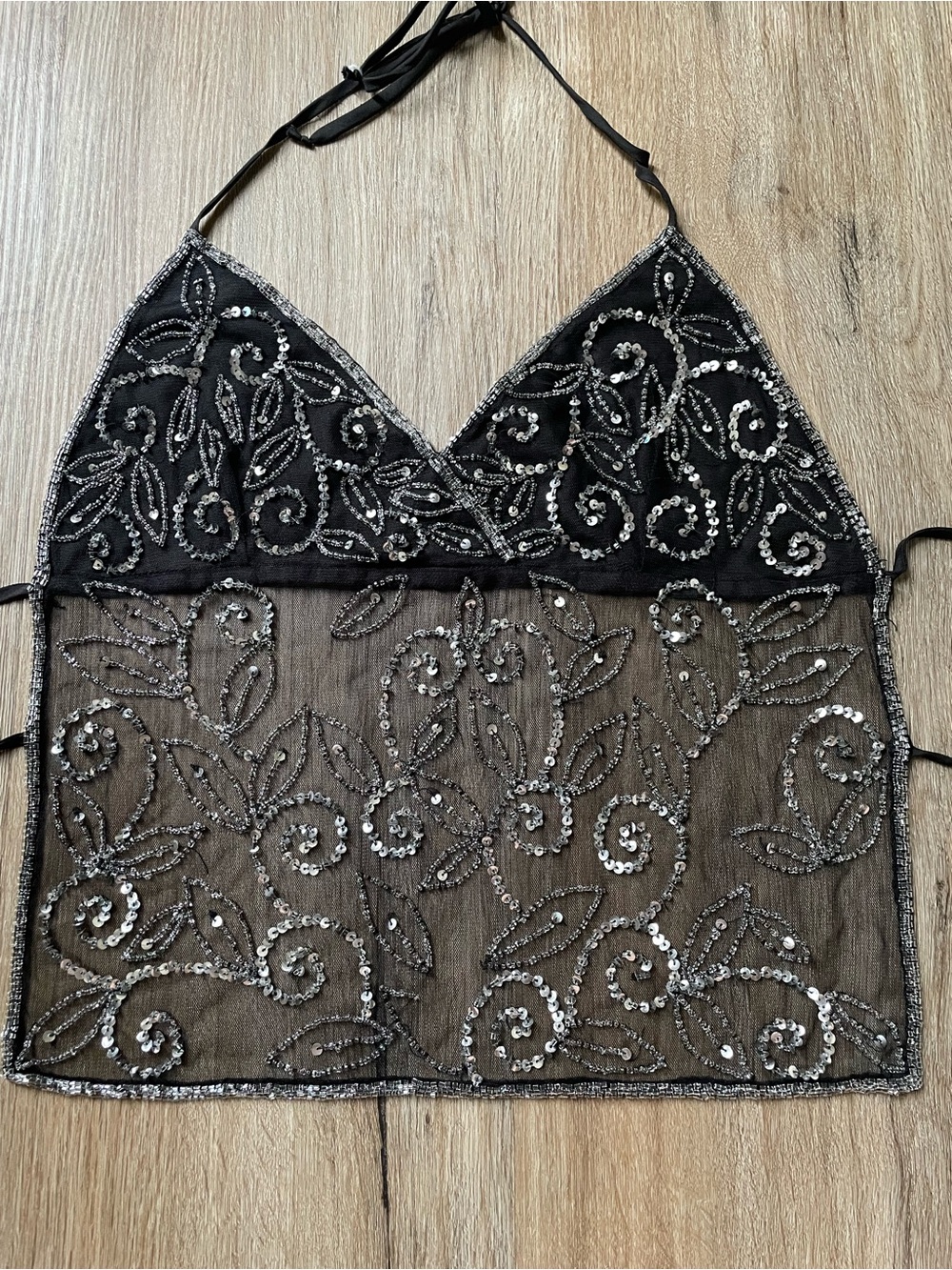 Vintage Charlotte Russe beaded top - Picture 5 of 5